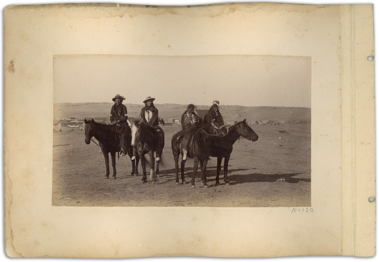 Lot Detail Two Original Photographs From 1891, Shortly After the